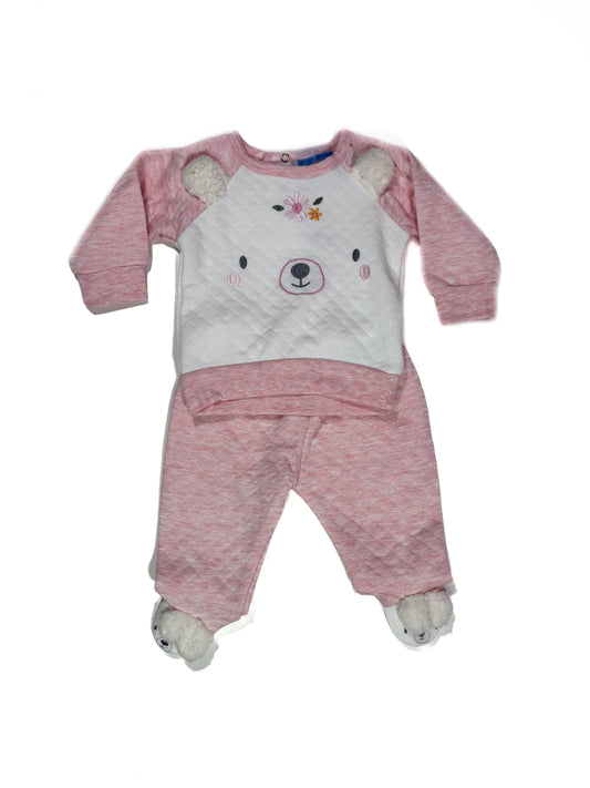 Conjunto 2p Rosa Oso