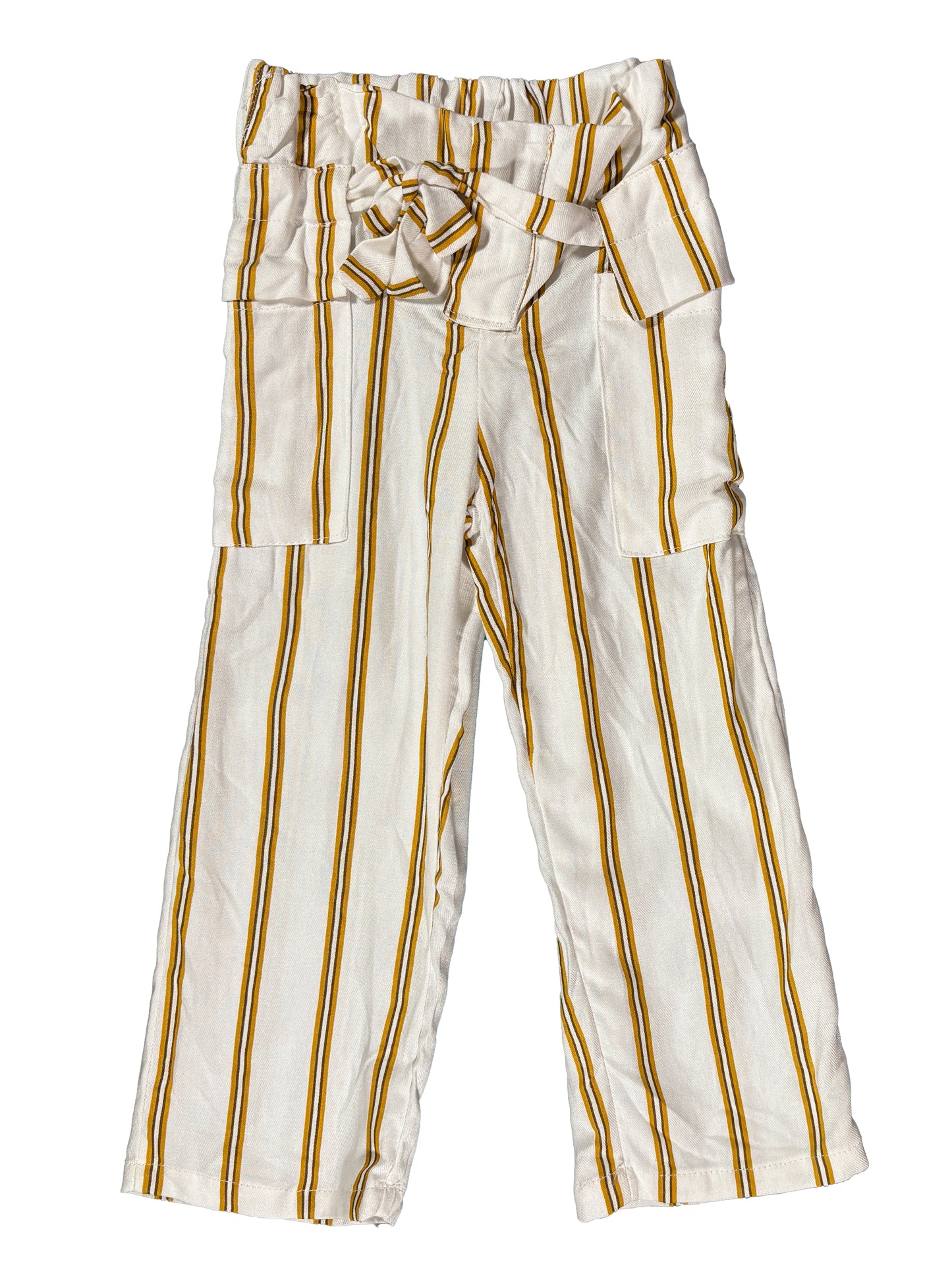 Conjunto Rayas Mostaza