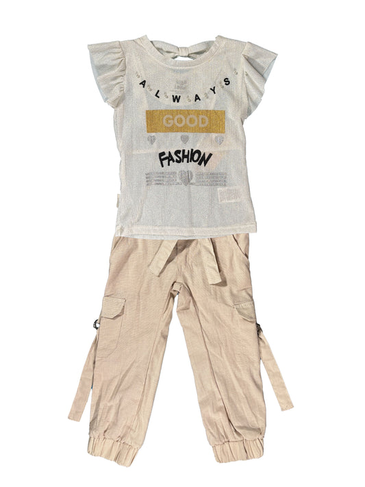 Conjunto Fashion Beige