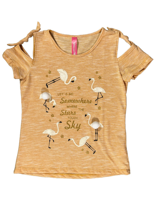 Camiseta Flamenco Camel