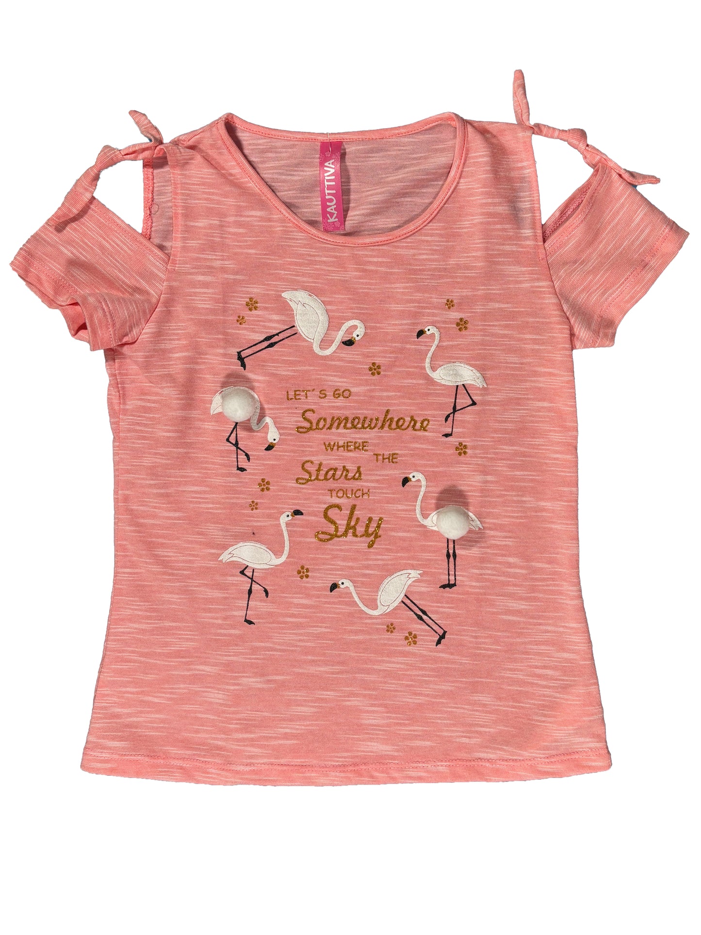 Camiseta Flamenco Rosa