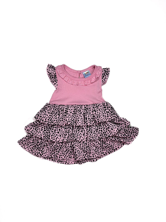 Vestido Rosa Manchas