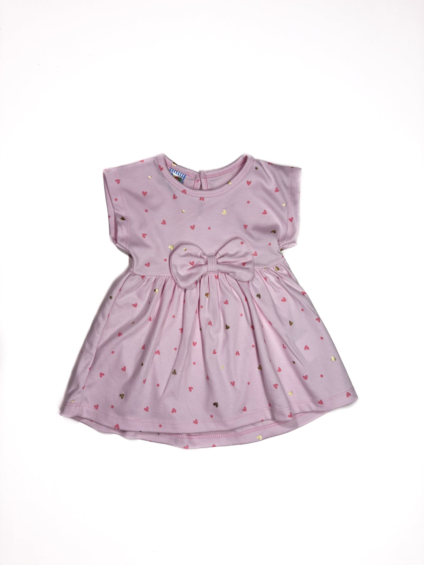 Vestido Rosa Corazones