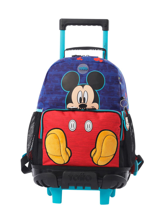 Mochila Totto Ruedas Mickey Mouse