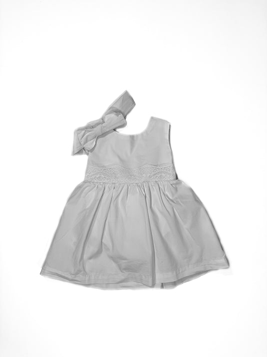 Vestido Detalle Blanco