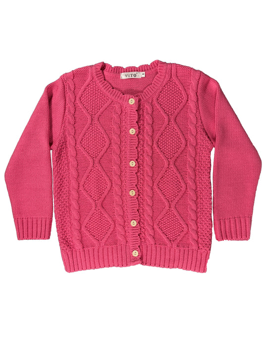 Chompa Tejida Fucsia