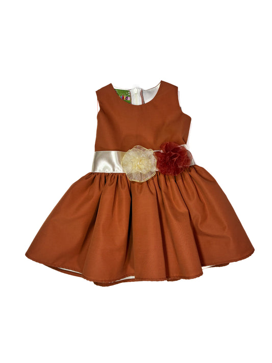 Vestido Terracota