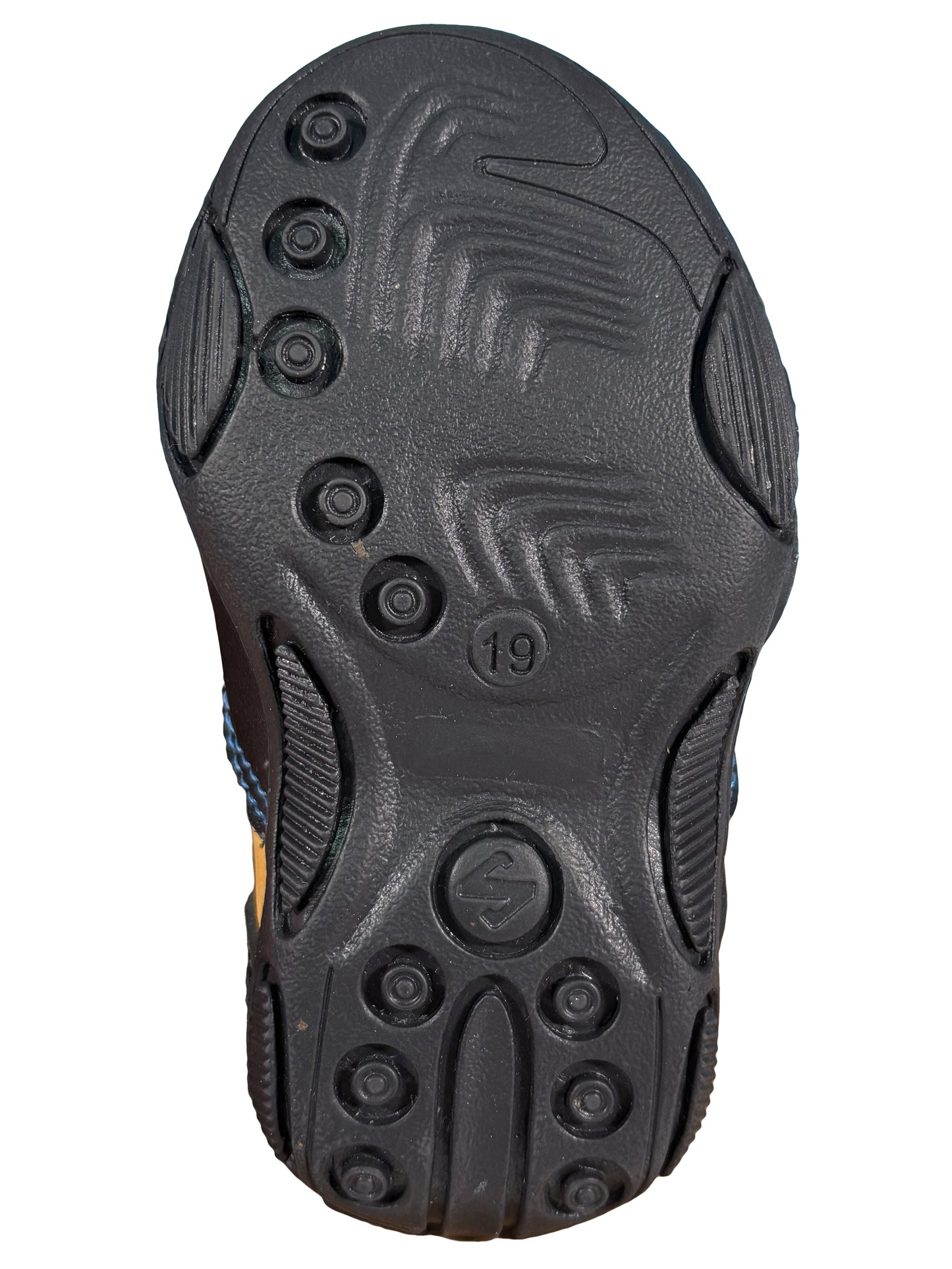 Zapato Botin Negro/Azul