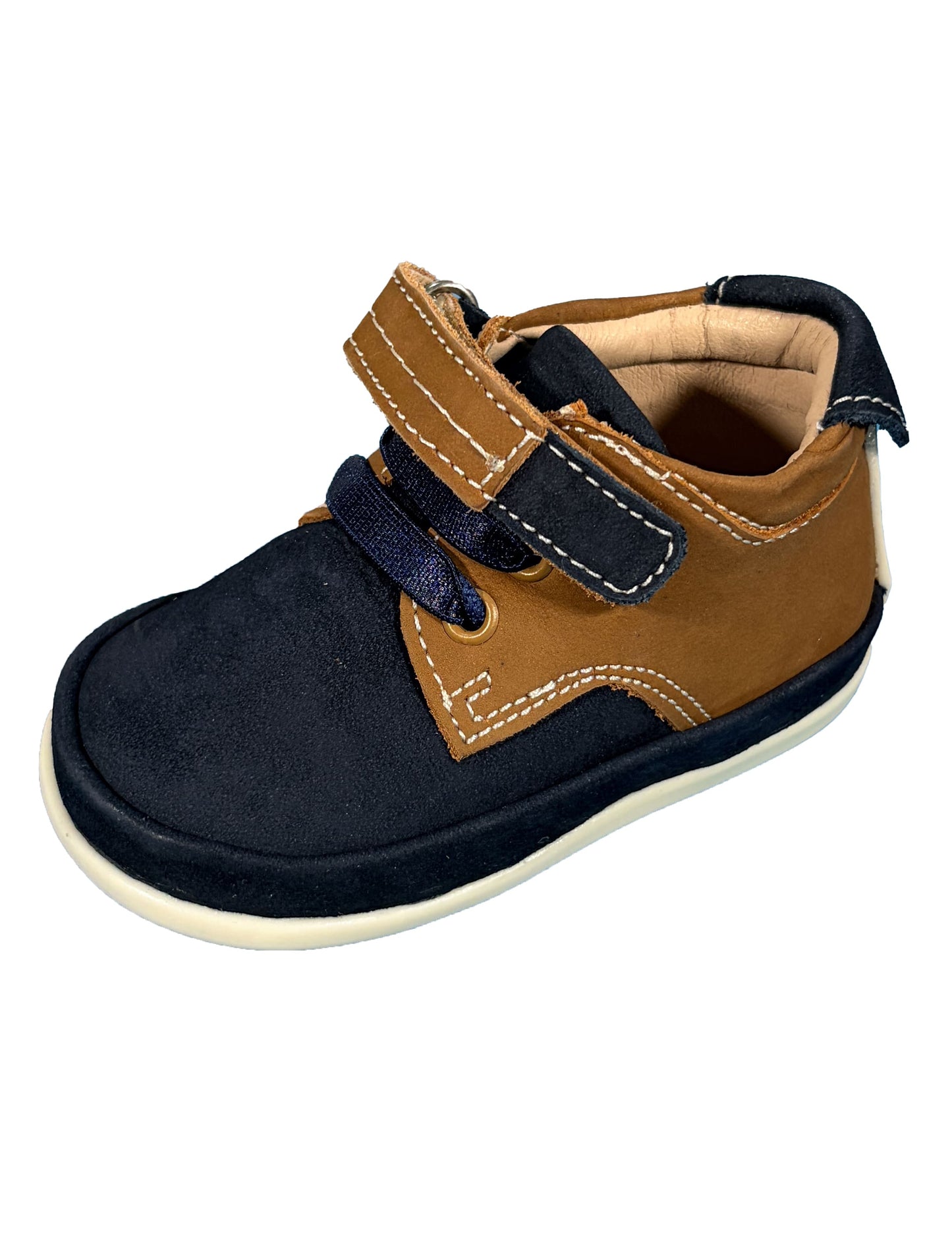 Zapato Casual Cafe con Azul