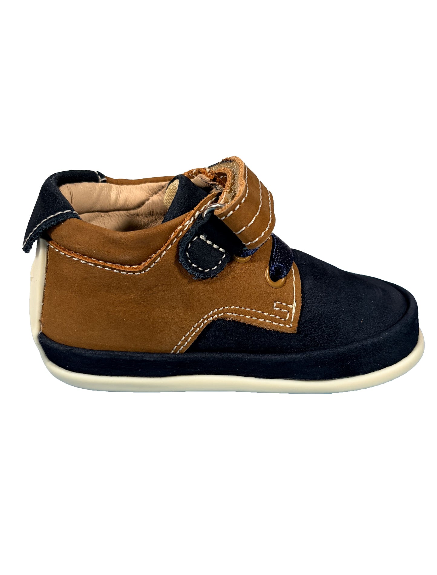 Zapato Casual Cafe con Azul