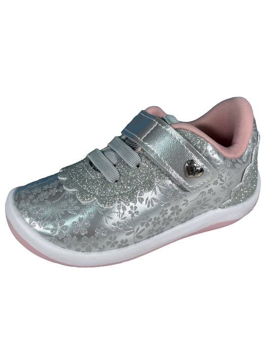 Zapato Deportivo Plateado