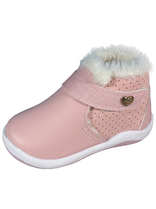 Zapato Botin Rosa