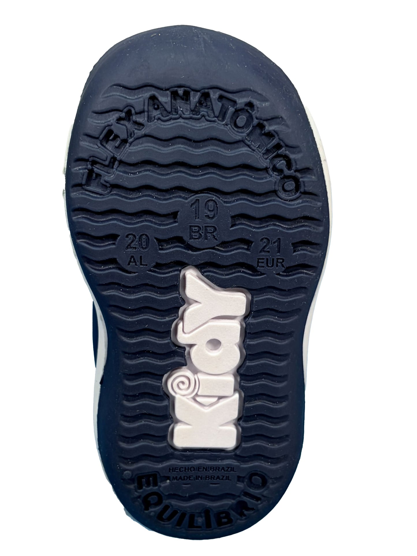 Zapato con Velcro Azul