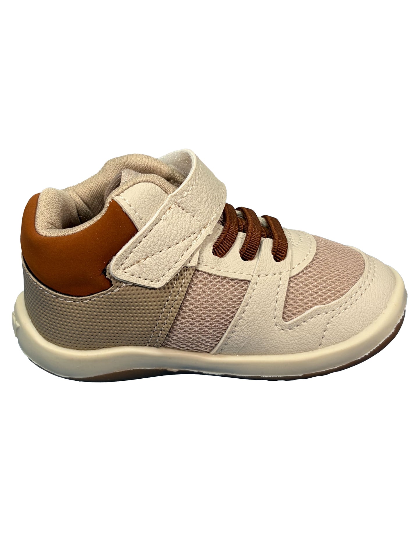 Zapato Botin Beige/Cafe