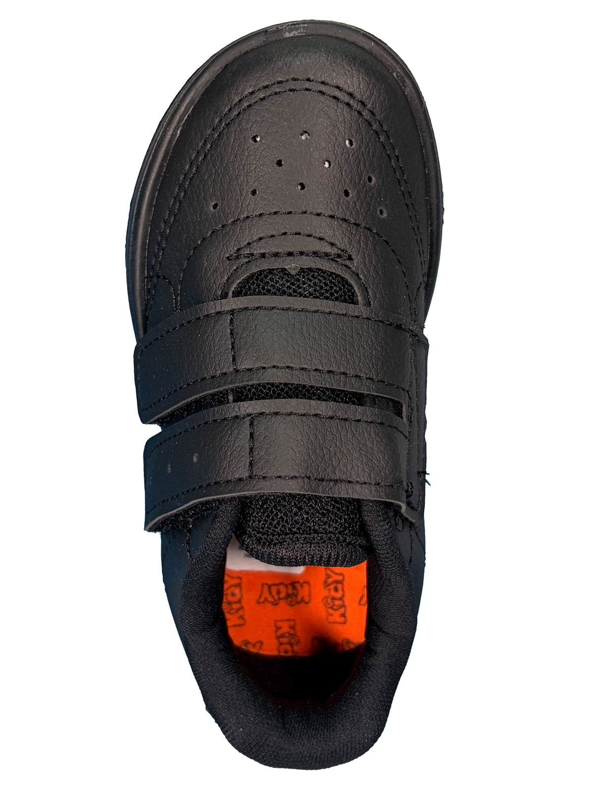 Zapato Negro Doble Velcro