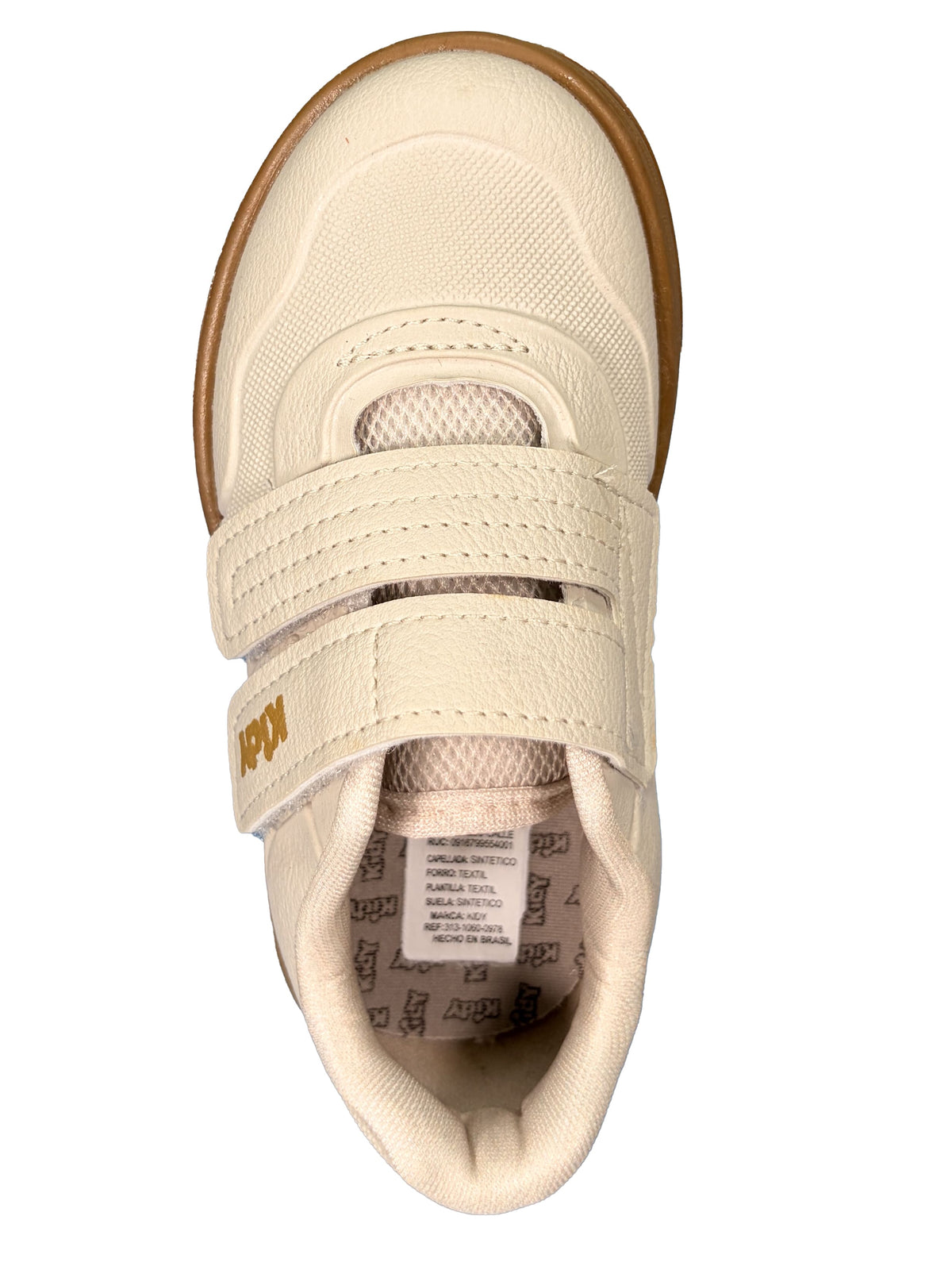 Zapato Beige Velcros