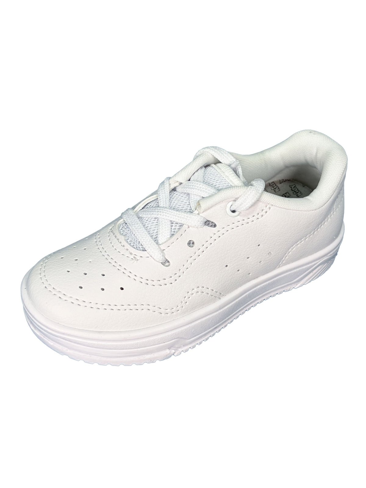 Zapato Basico Blanco Cordon
