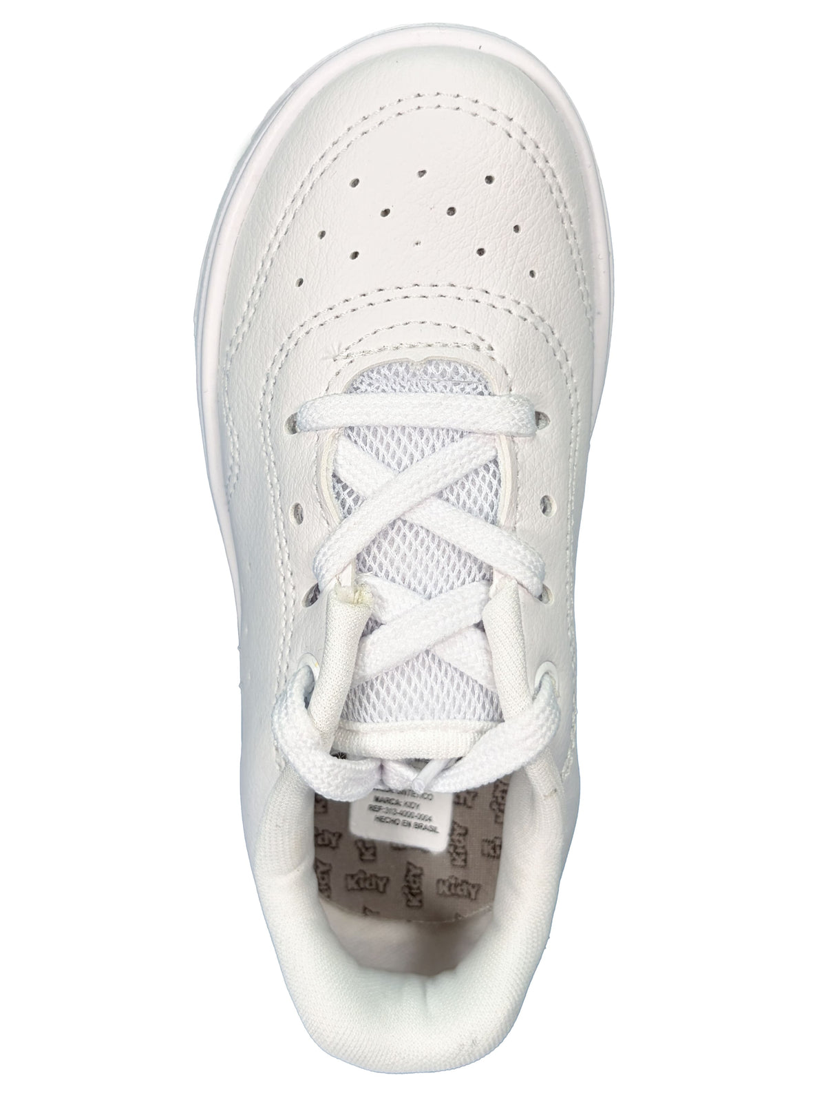 Zapato Basico Blanco Cordon