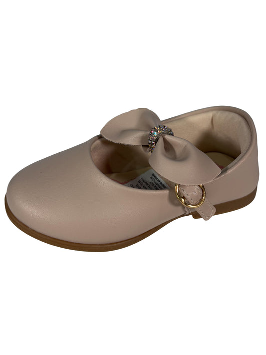 Zapato Muñeca Nude Lazo