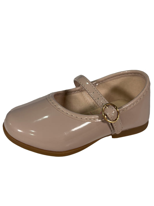 Zapato Muñeca Charol Nude
