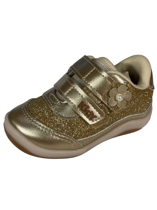 Zapato Deportivo Dorado Brillos