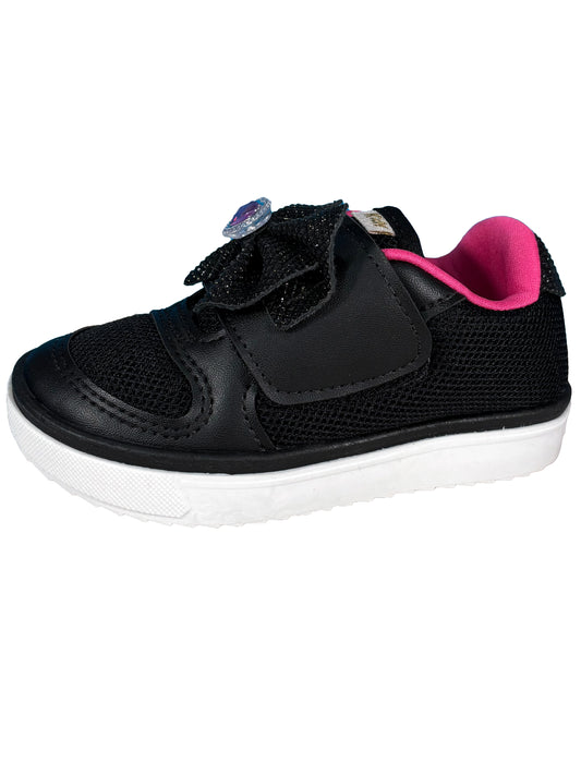 Zapato Deportivo Negro Lazo