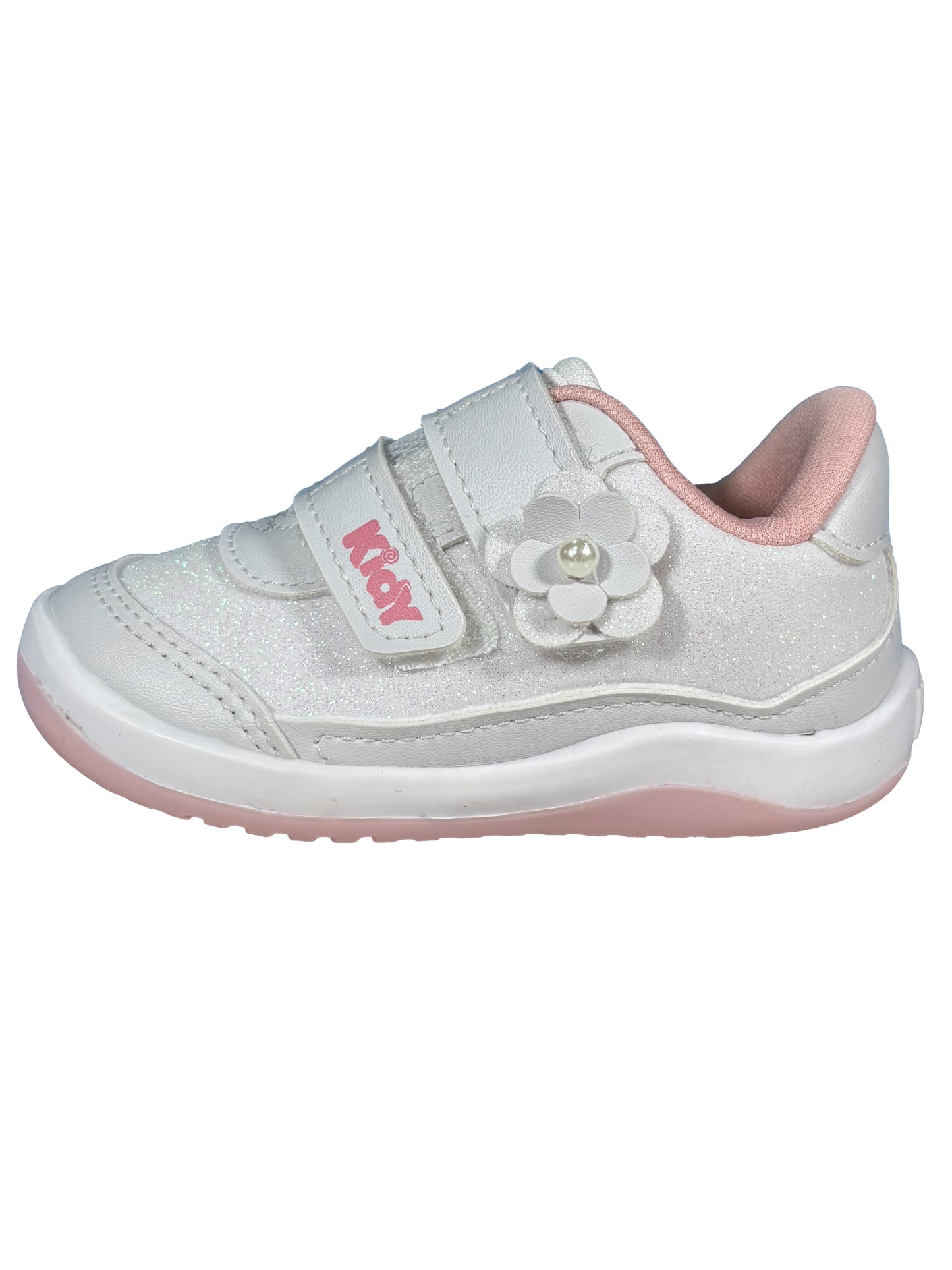 Zapato Deportivo Blanco Brillos