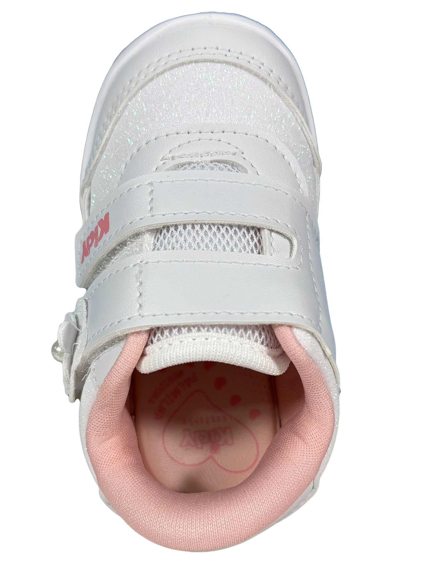 Zapato Deportivo Blanco Brillos