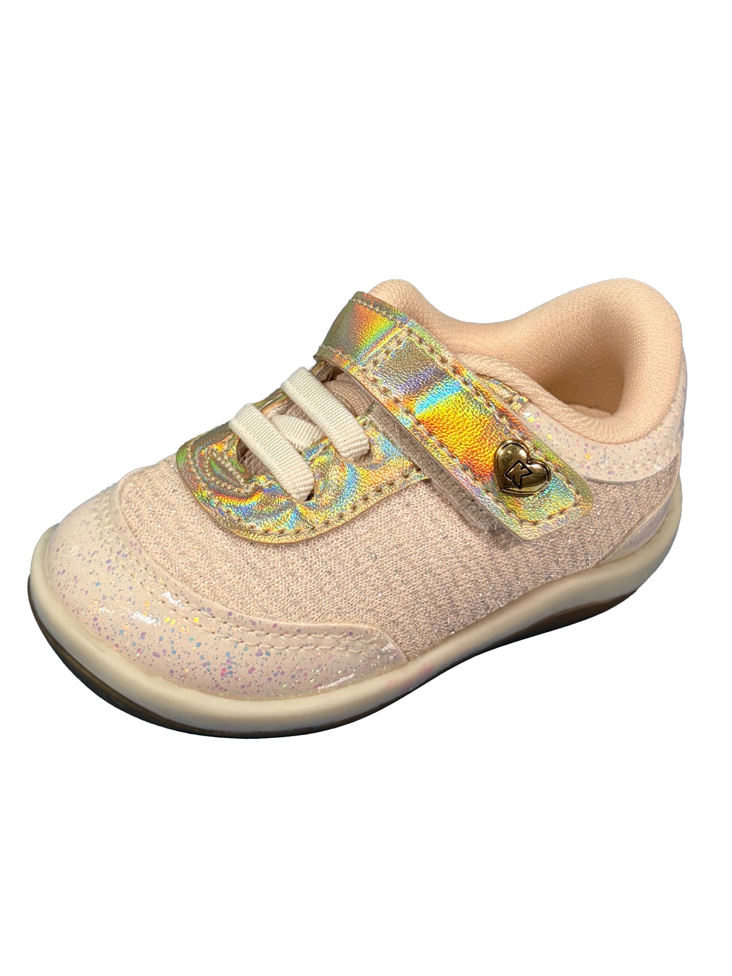 Zapato Beige/Dorado Tornasol