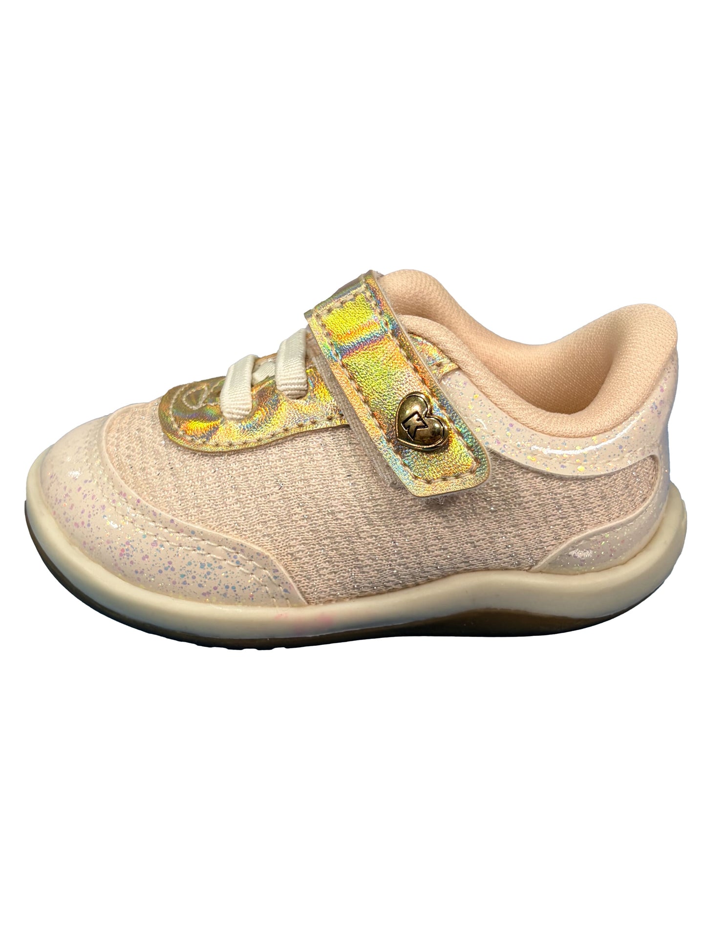 Zapato Beige/Dorado Tornasol