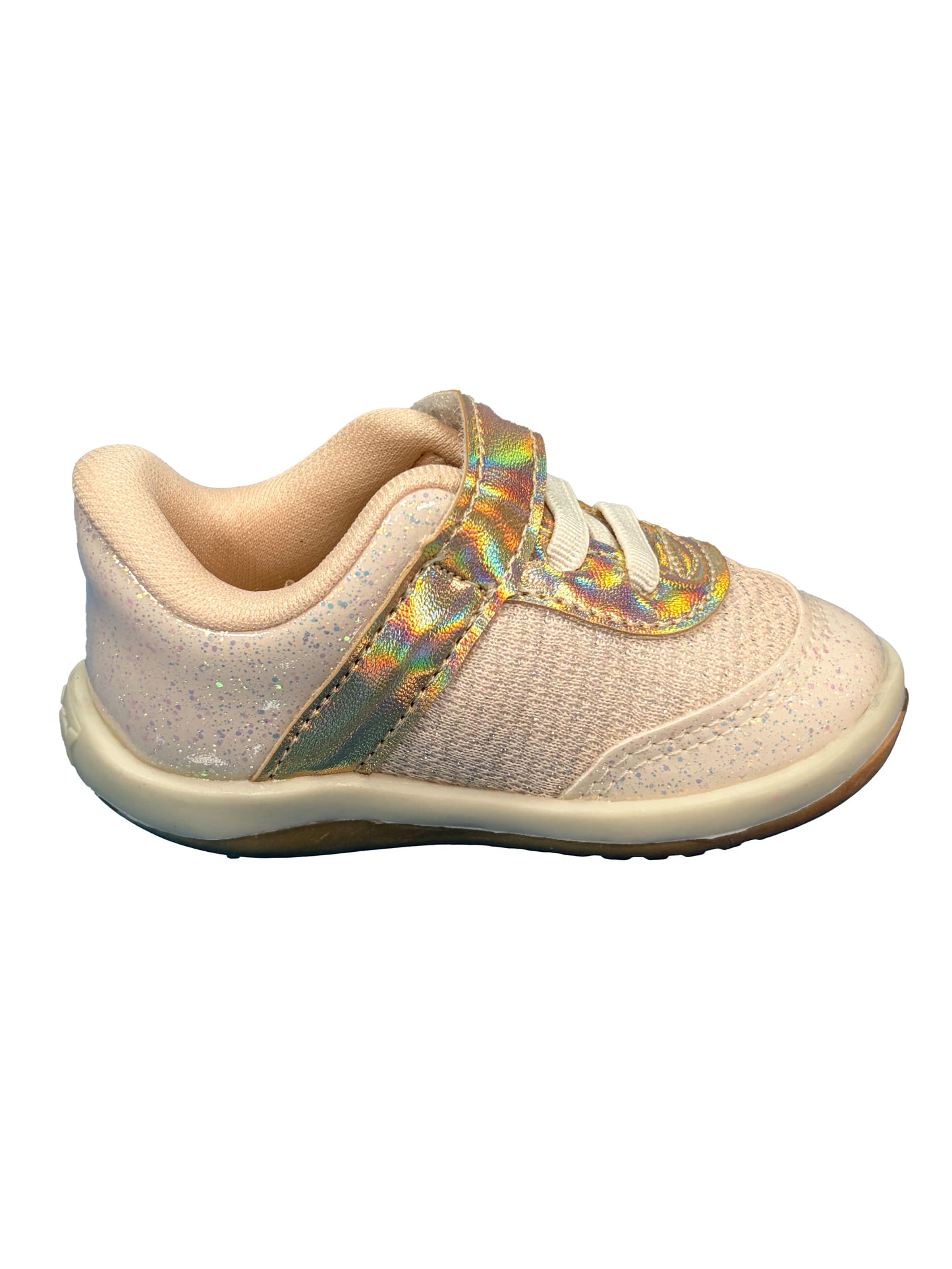 Zapato Beige/Dorado Tornasol