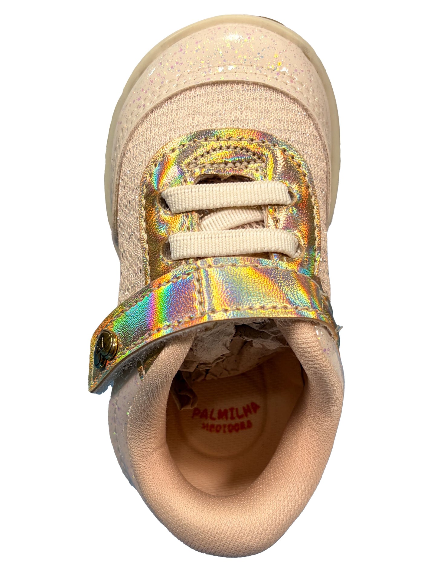 Zapato Beige/Dorado Tornasol