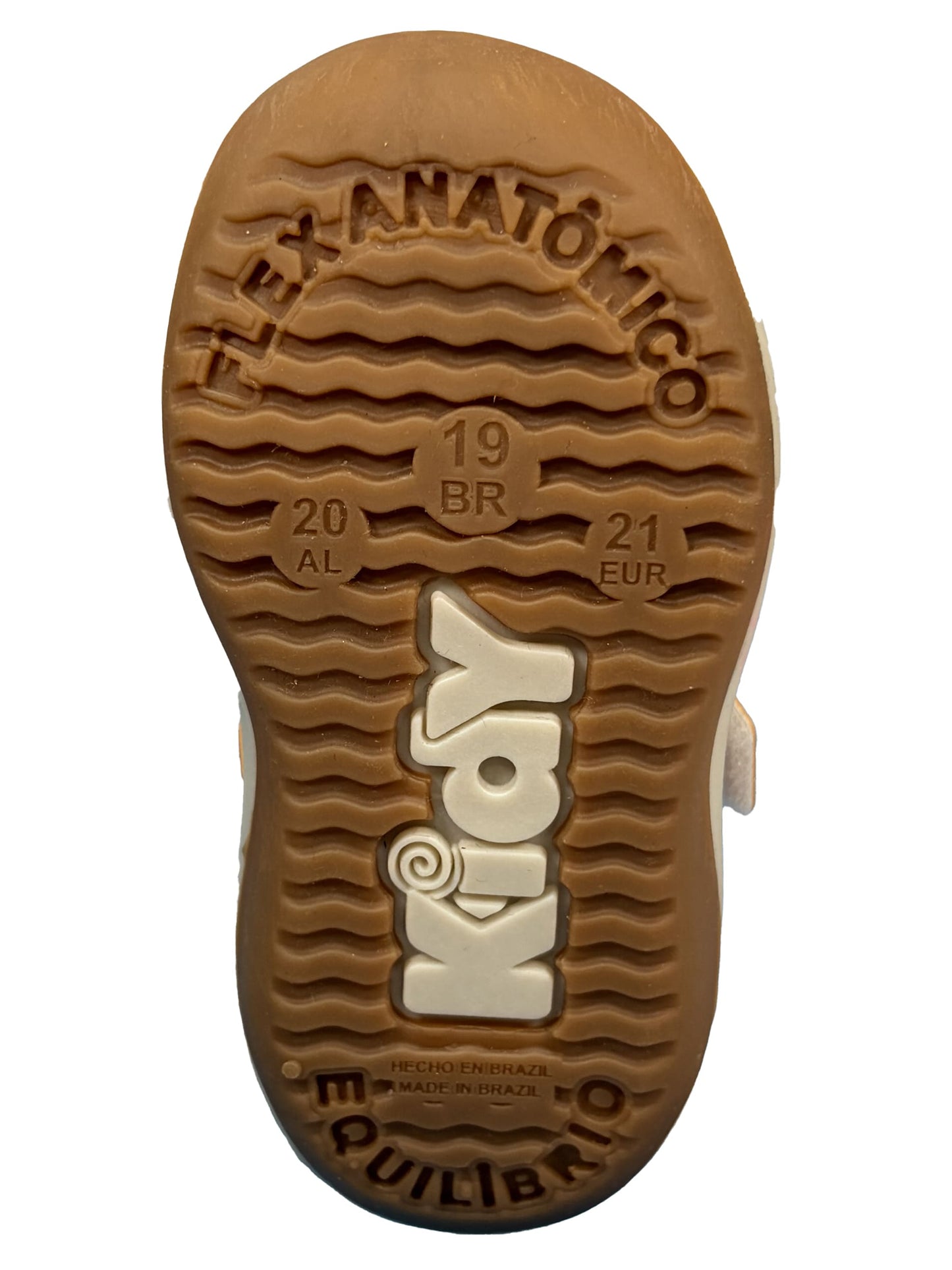 Zapato Beige/Dorado Tornasol