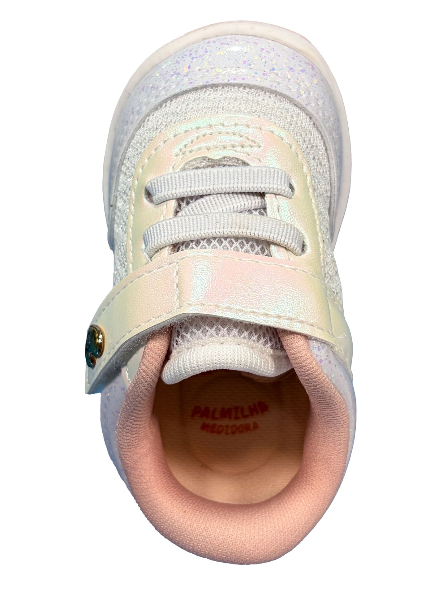 Zapato Blanco/Rosa Tornasol