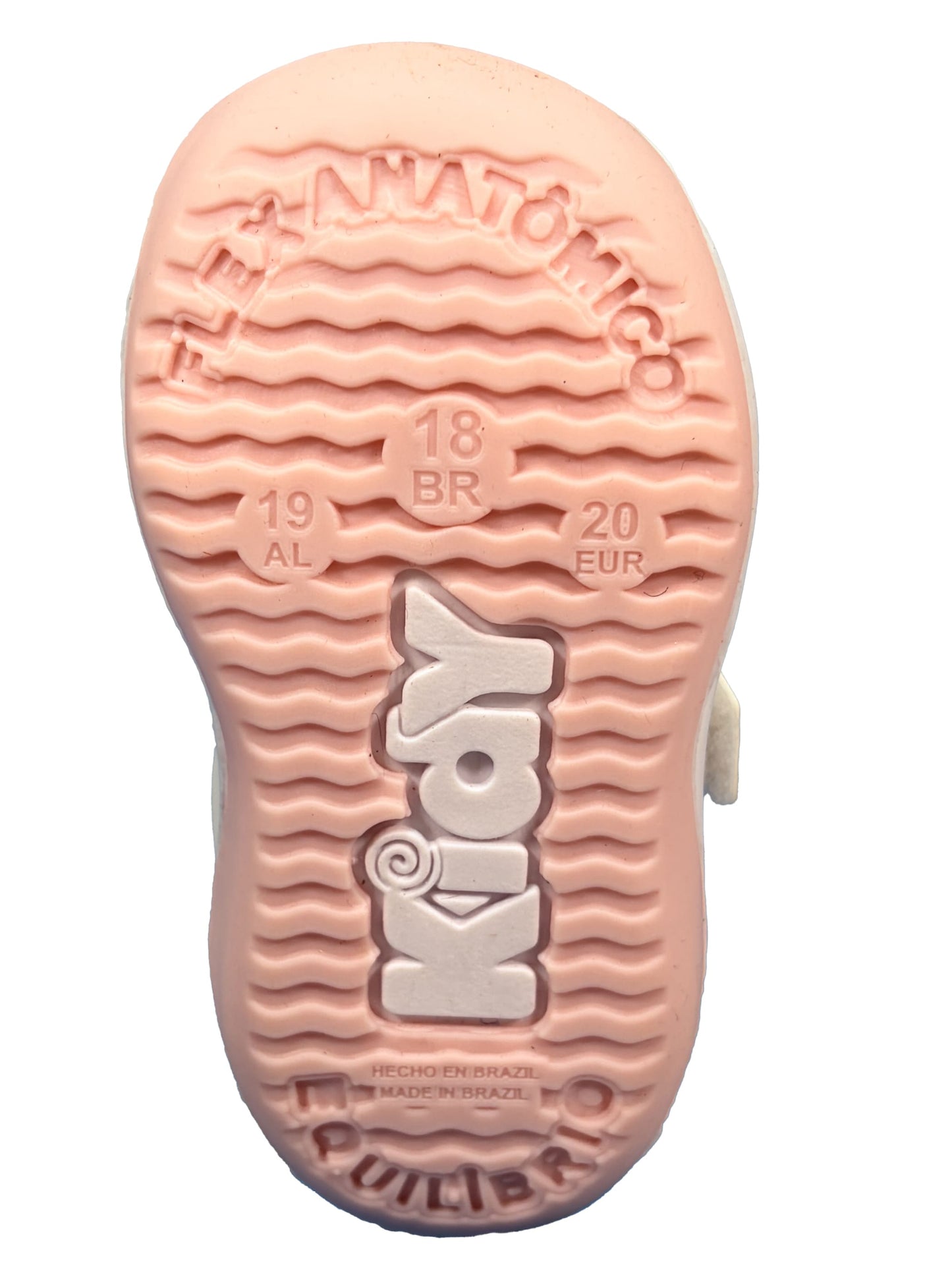 Zapato Blanco/Rosa Tornasol