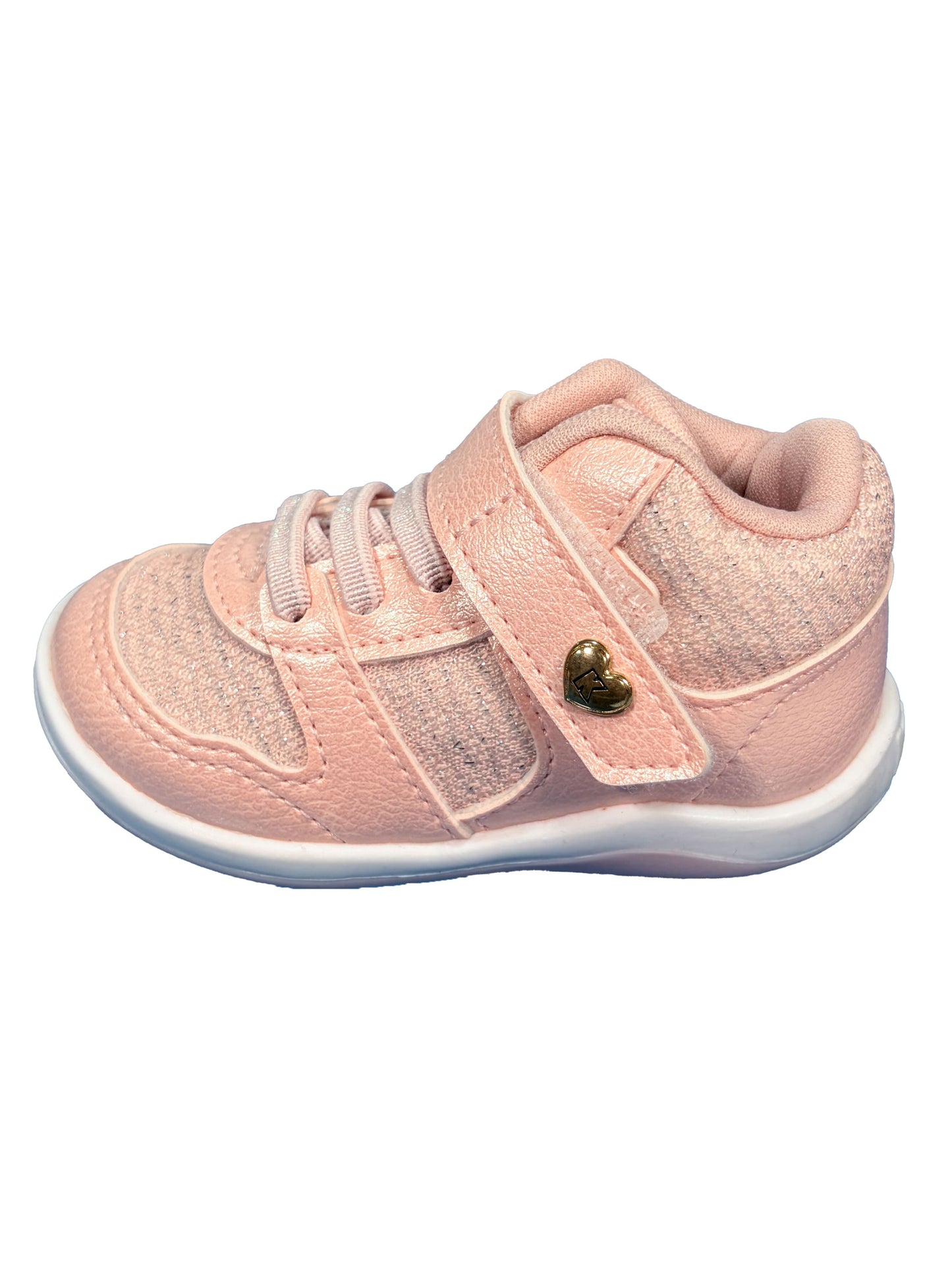 Zapato Botin Corazon Rosa