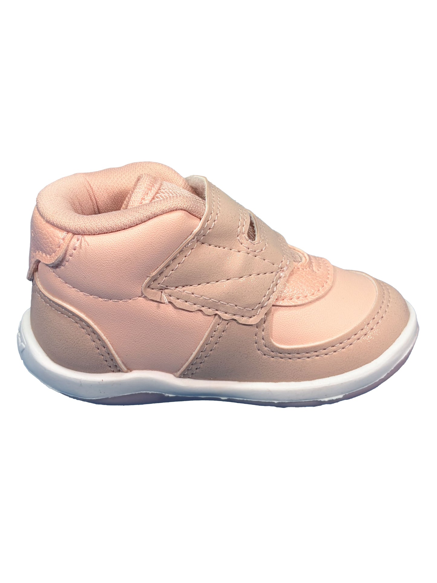 Zapato Velcros Corazon Rosa
