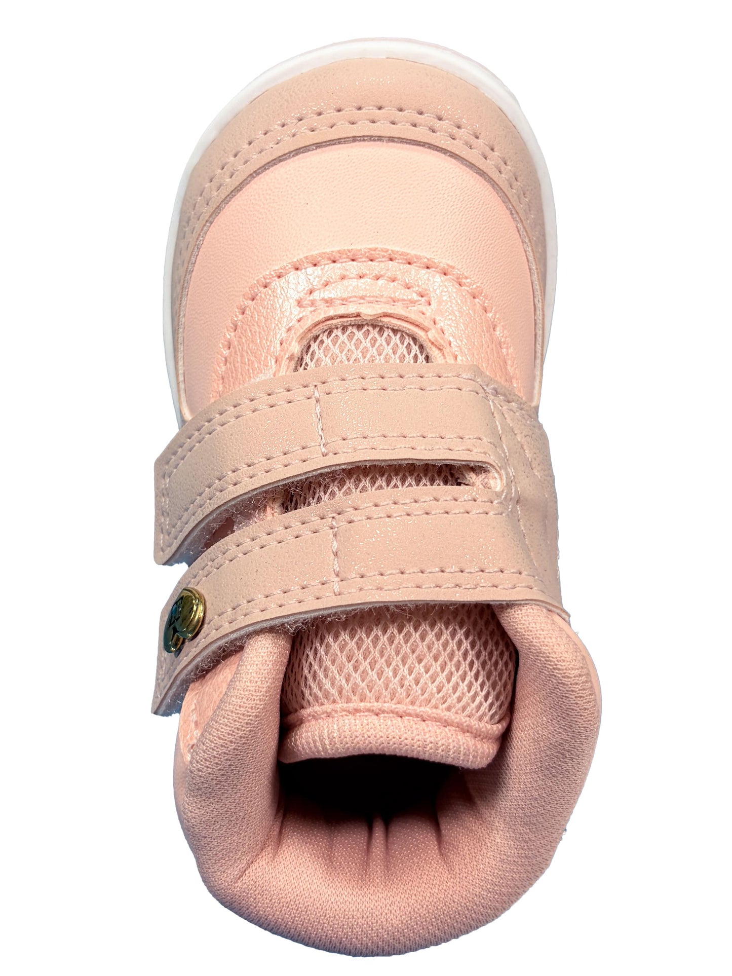 Zapato Velcros Corazon Rosa