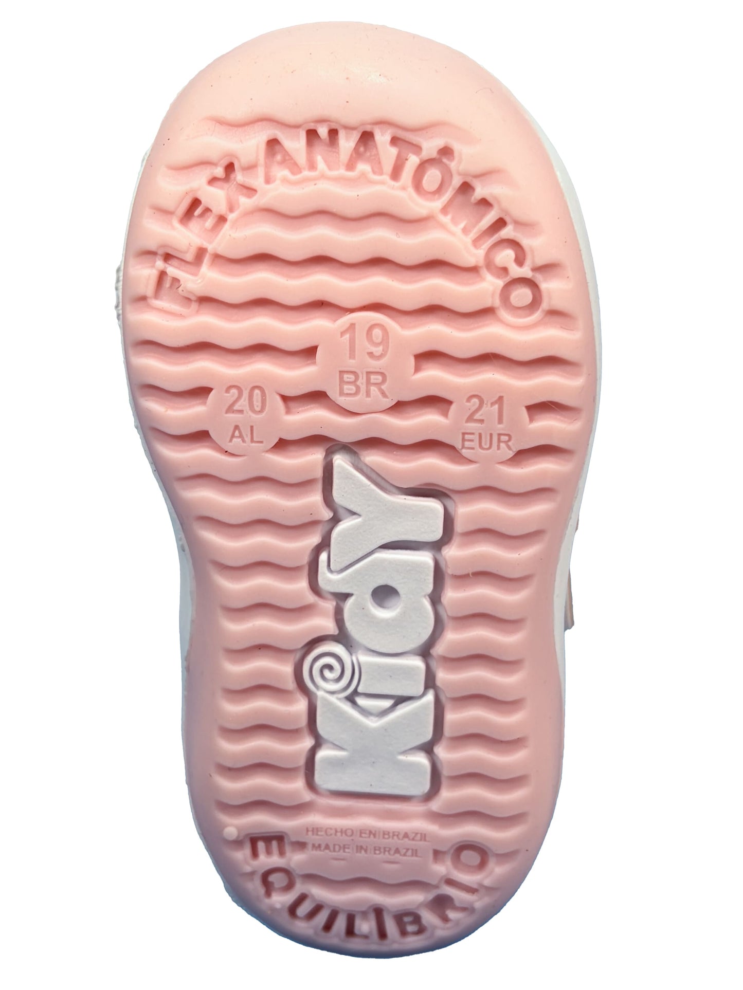 Zapato Velcros Corazon Rosa