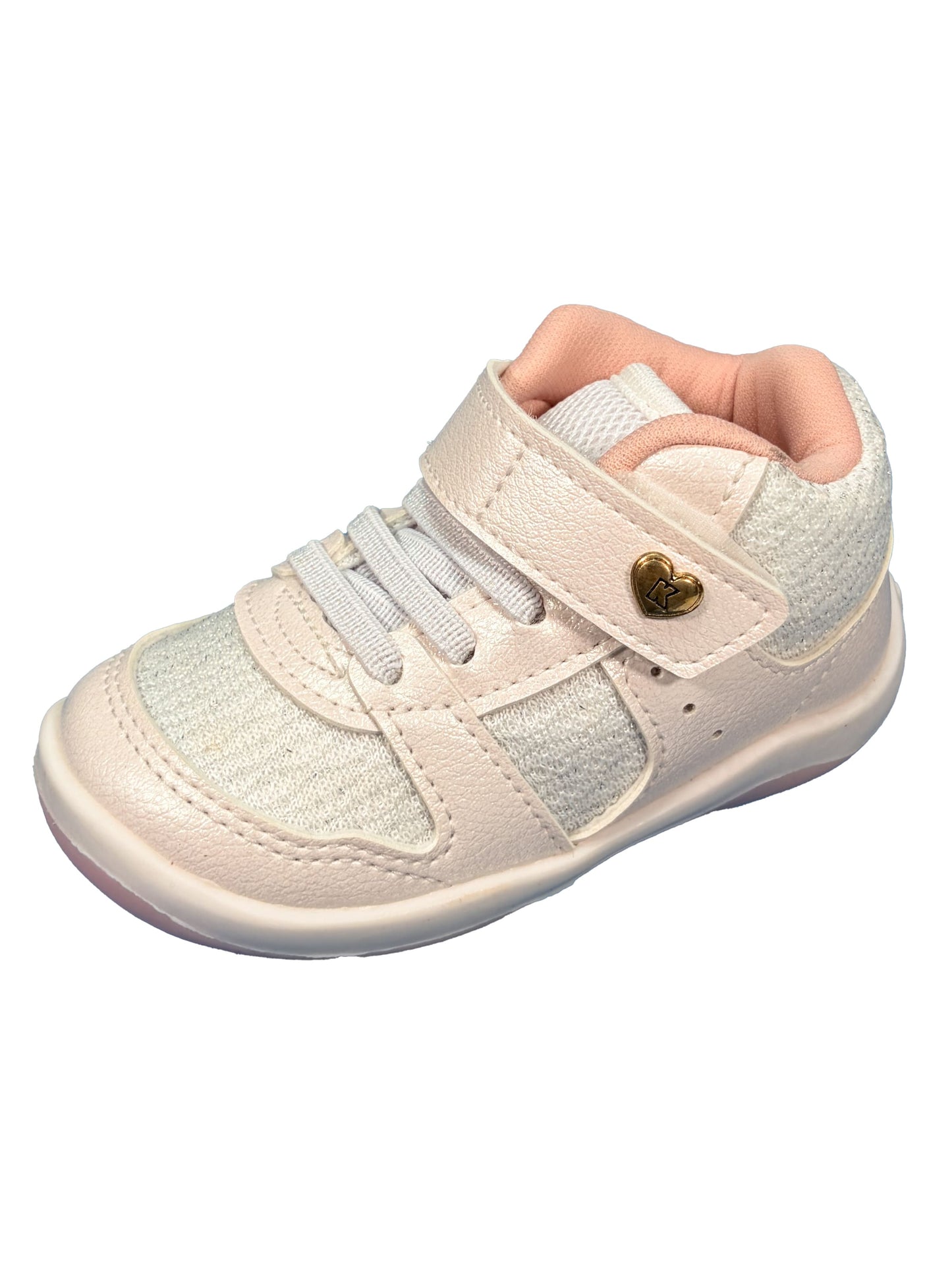 Zapato Corazon Nacar/Rosa