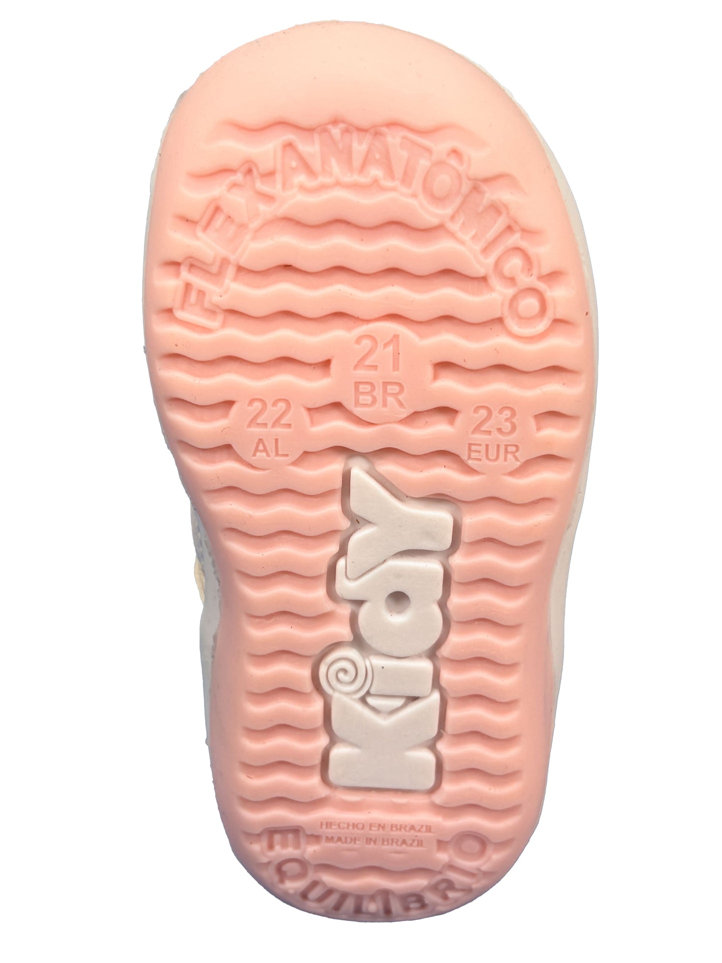 Zapato Corazon Nacar/Rosa