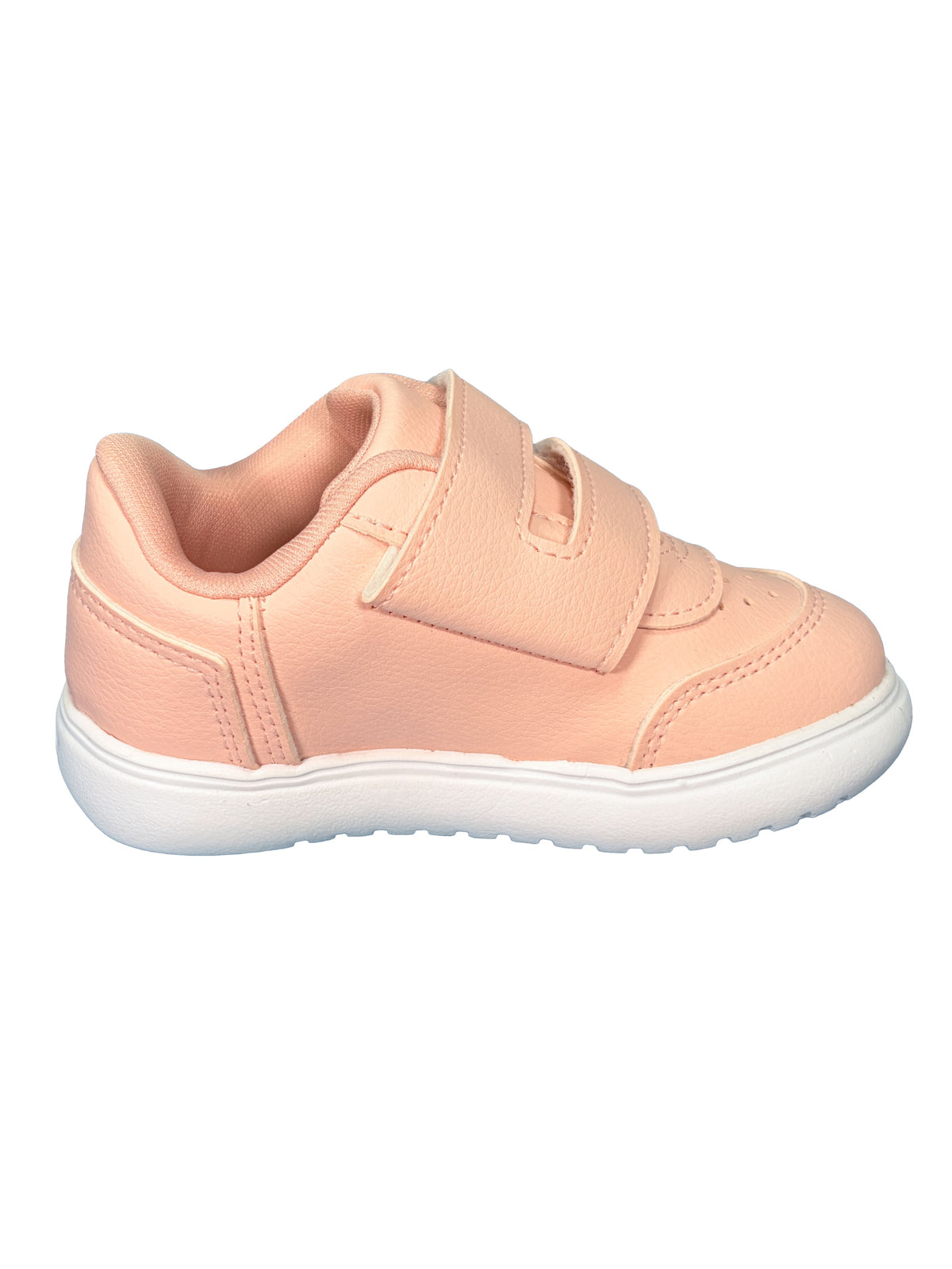 Zapato Rosa Doble Velcro Corazon