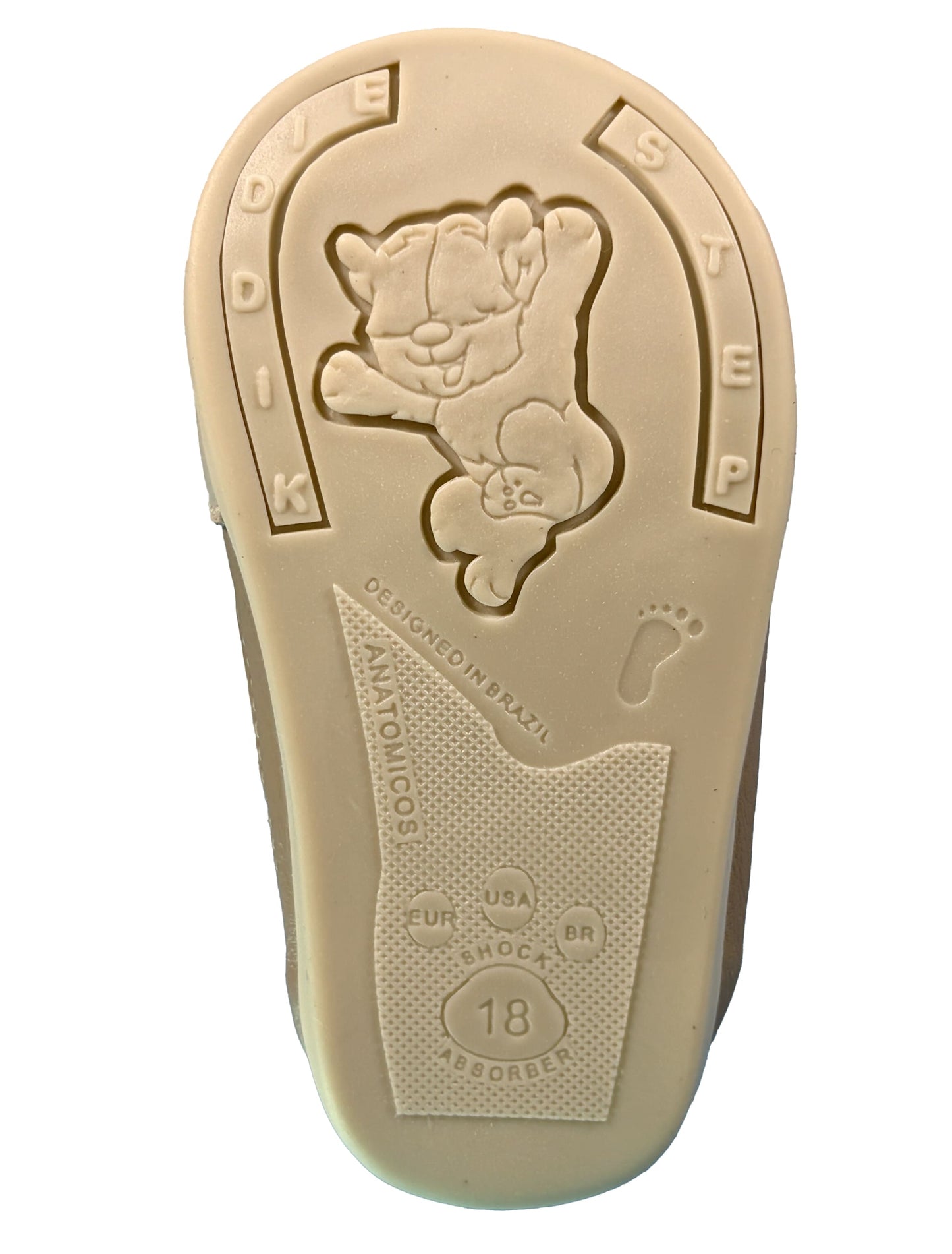 Zapato Cafe con Naranja