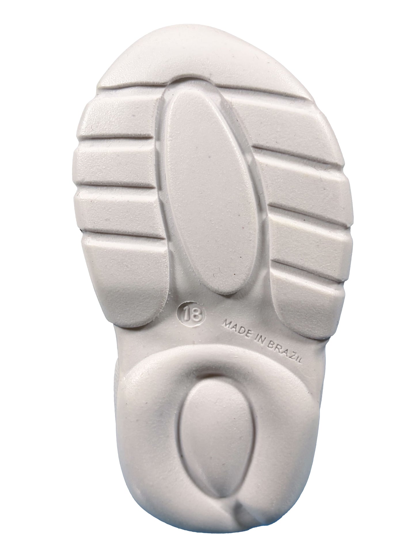 Zapato Blanco con Beige Rayas