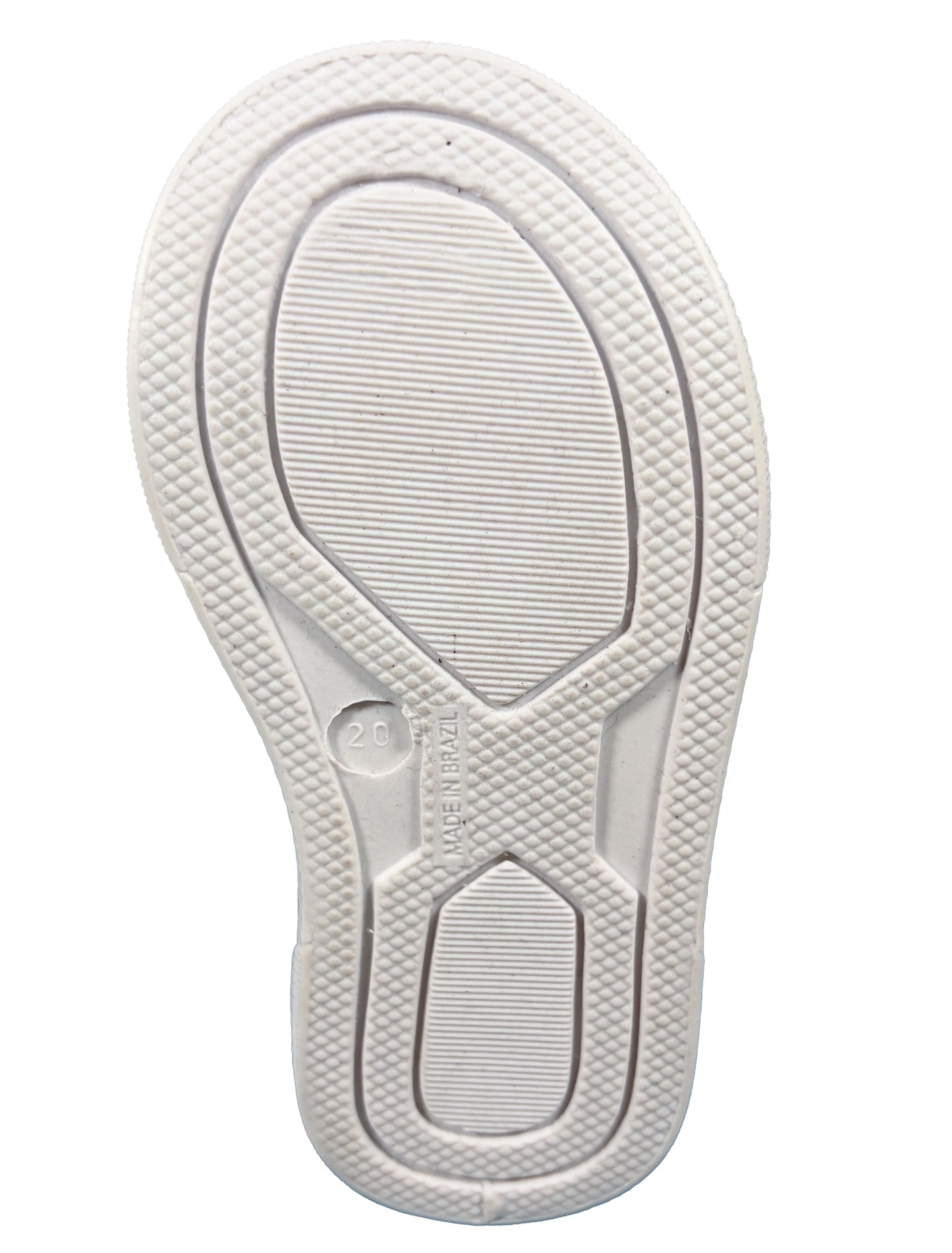 Zapato Blanco Rayas Negras