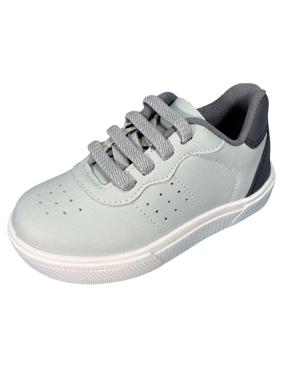 Zapato Plomo con Gris