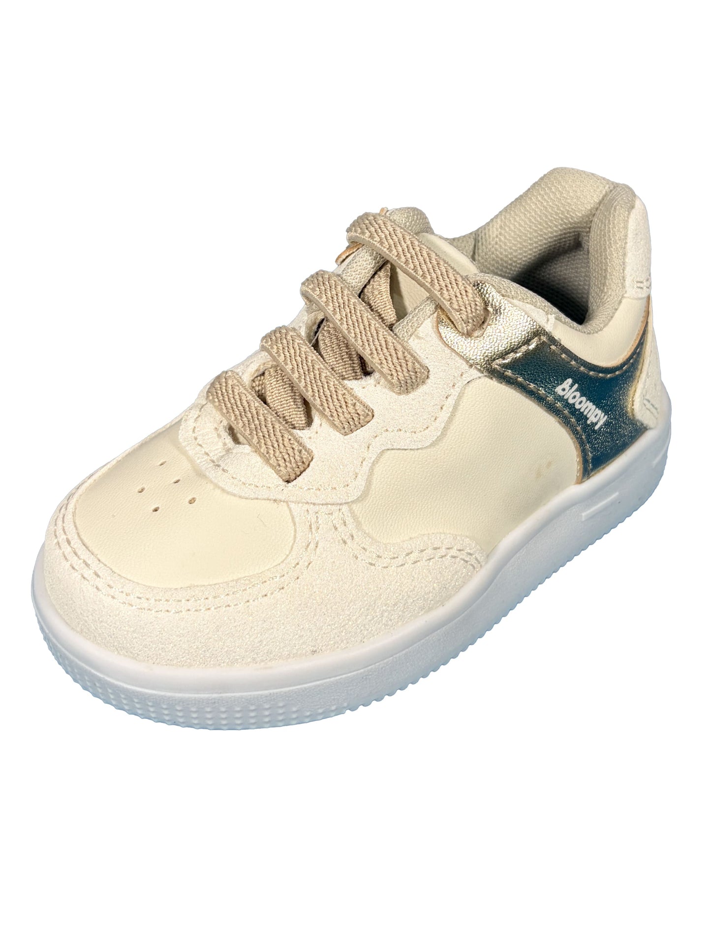 Zapato Beige con Dorado