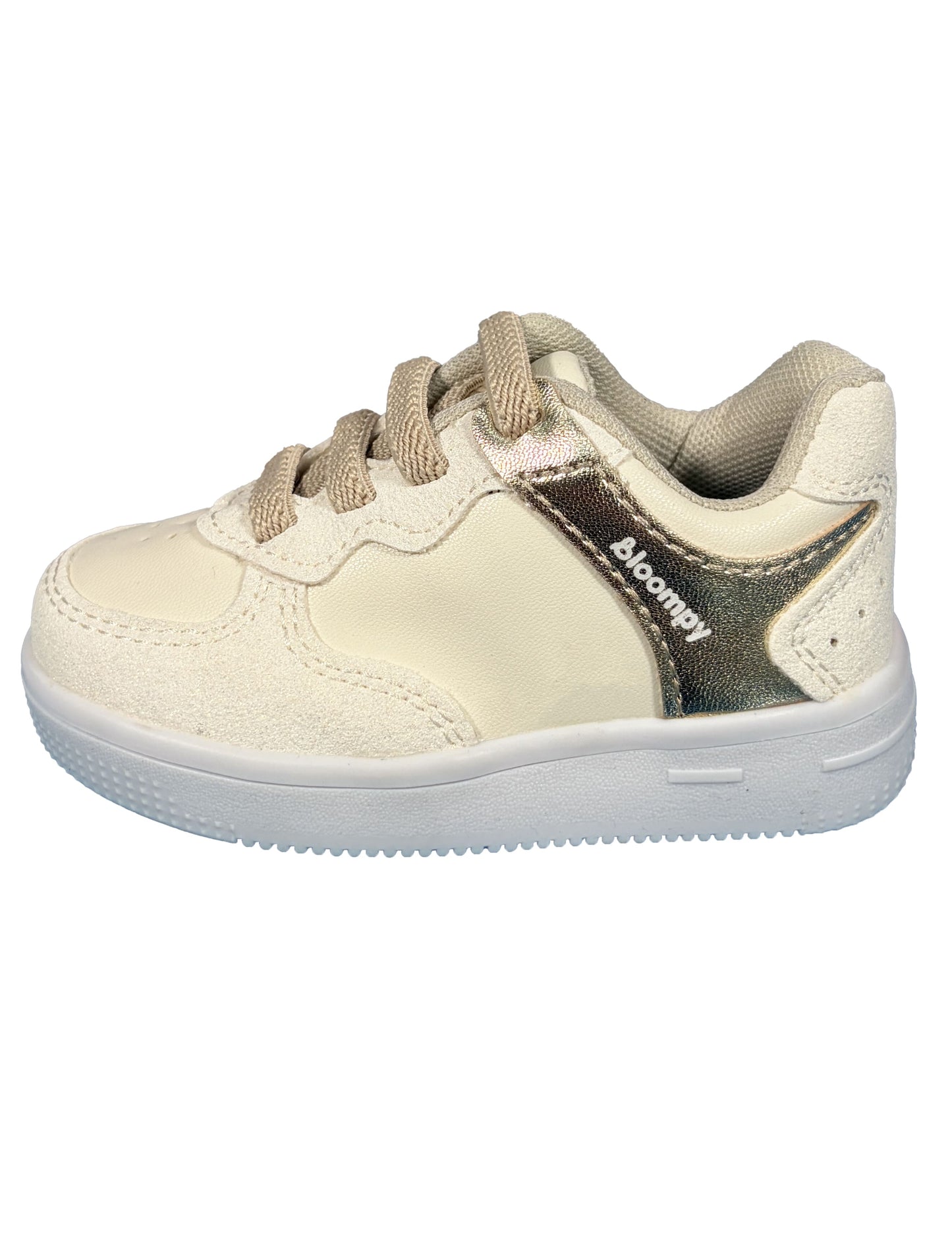 Zapato Beige con Dorado