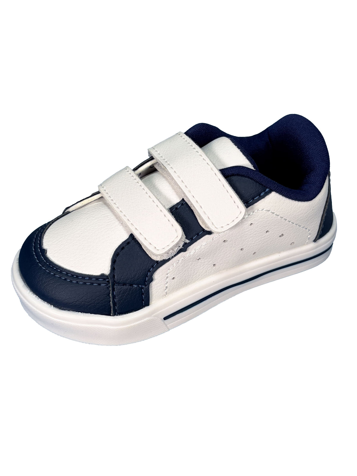 Zapato Blanco con Azul