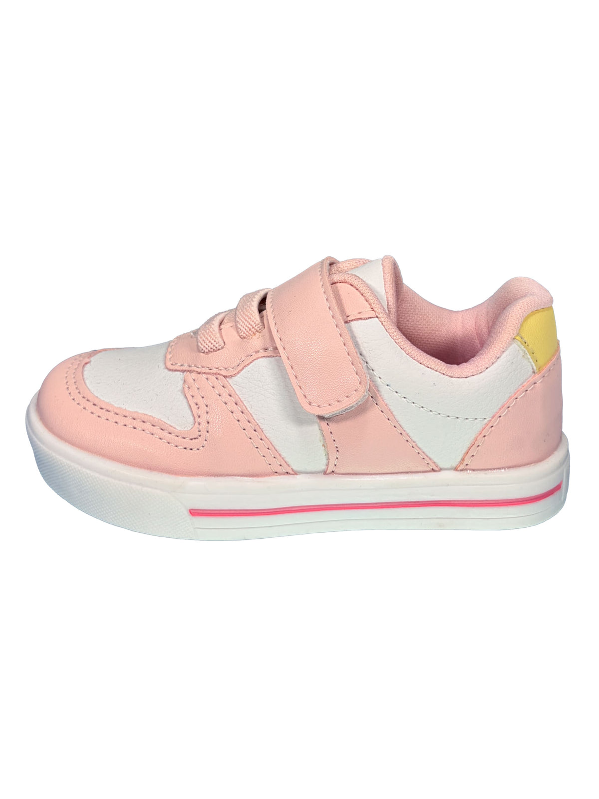 Zapato Blanco con Rosa